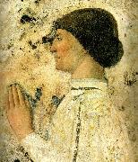 sigismondo malatesta, detail from st sigismund and, Piero della Francesca
